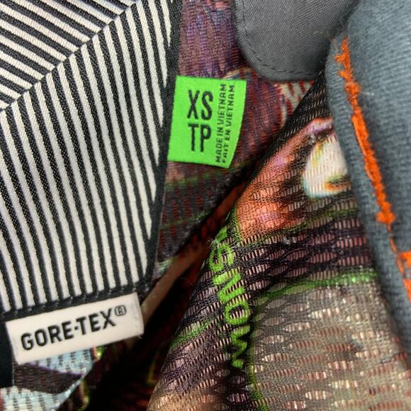 Volcom Gore-Tex Let It Storm Orange Snow Ski Snowboard Pants Pockets Size XS - Picture 10 of 12